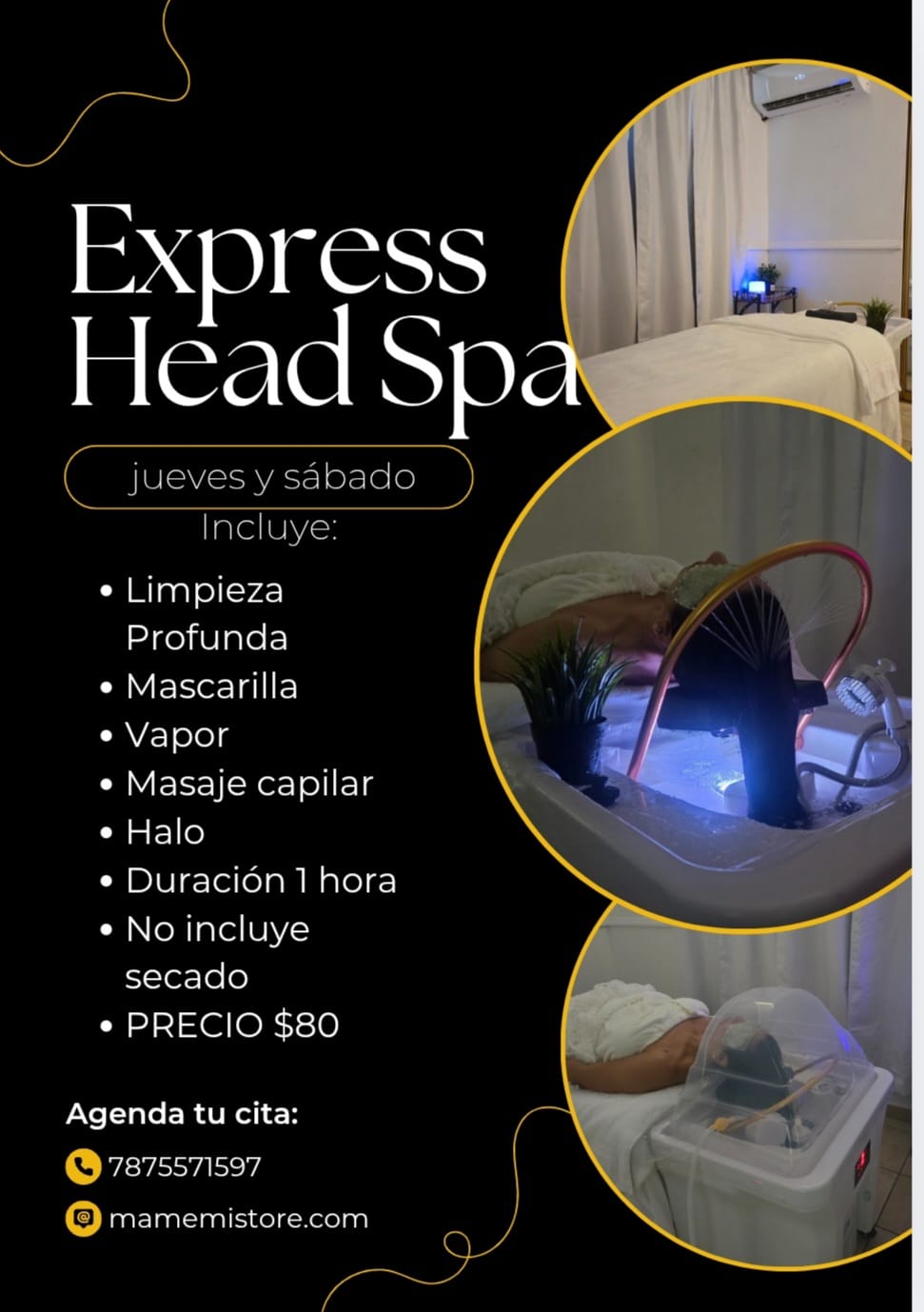 Servicios EMR Beauty & Head Spa